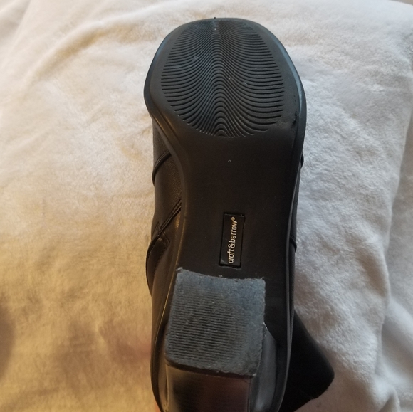 Leather | Croft & Barrow | Ankle Boots | Booties | Black | 8 1/2 - Picture 5 of 11